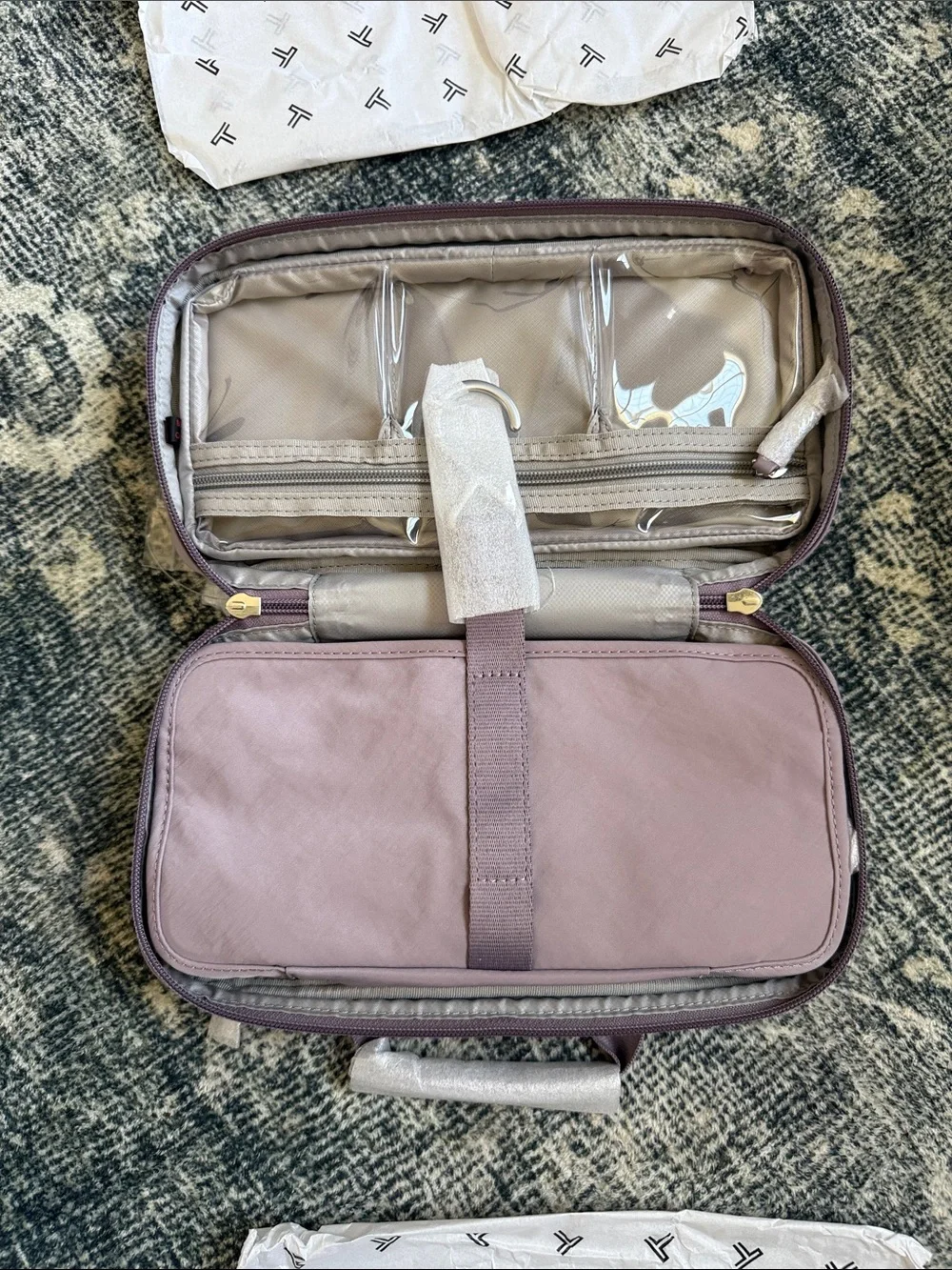 ⚡️NWT⚡️Tumi Voyageur Small Madeline Cosmetic Bag — Lavender